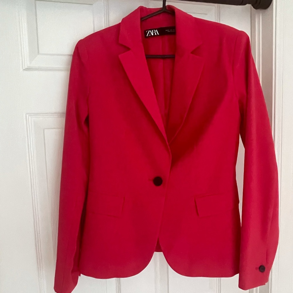 Zara Pink Blazer size 4